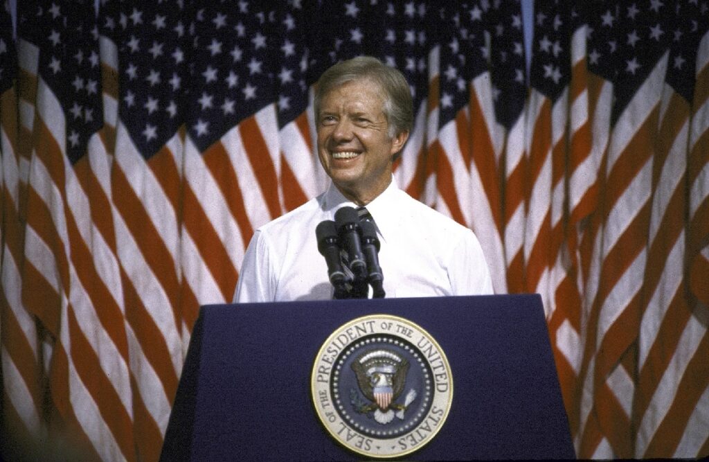 Jimmy Carter słabo wypadał przed kamerą