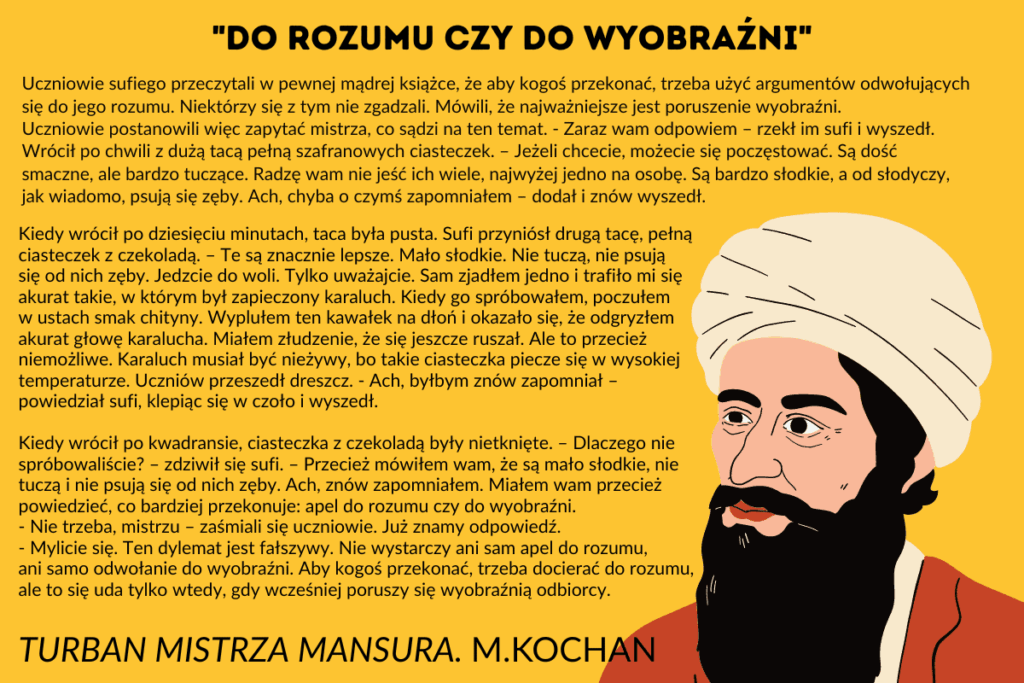 Jak przekonać odwołując się do wyobraźni