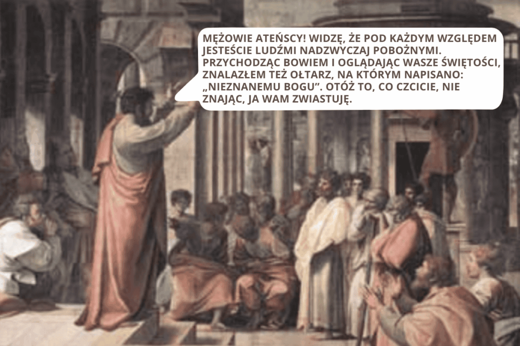 Jak wygłosić przemówienie. Św. Paweł przemawiając przed Aeropagitami daje odpowiedź na pytanie Przemówienie jak zacząć