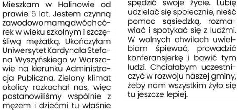 Czy ta autoprezentacja kandydatki do samorządu robi na wyborcach dobre wrażenie